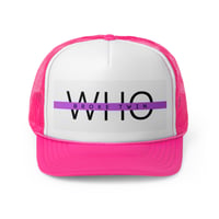 WHO BROKE Trucker Hat