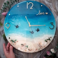 Image 1 of Townsville Resin Clock Ocean Class