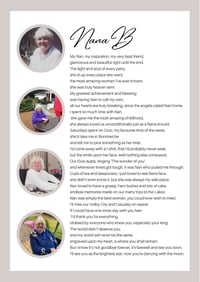 Image 8 of Personalised rhyme bereavement 
