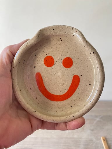 Smiley spoon rest 3.