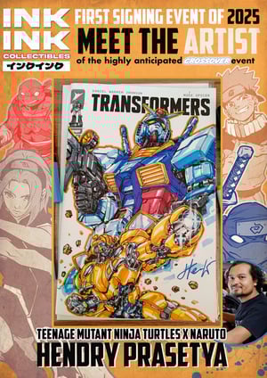 Image of Pre-Order: Hendry Prasetya // TMNT x Naruto Signing Event  Pre-Commissions ** Limited slots **