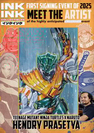 Image of Pre-Order: Hendry Prasetya // TMNT x Naruto Signing Event  Pre-Commissions ** Limited slots **