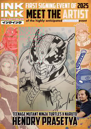 Image of Pre-Order: Hendry Prasetya // TMNT x Naruto Signing Event  Pre-Commissions ** Limited slots **