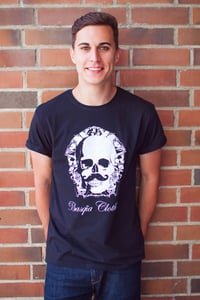 Men Crew Neck Logo Shirt Black
