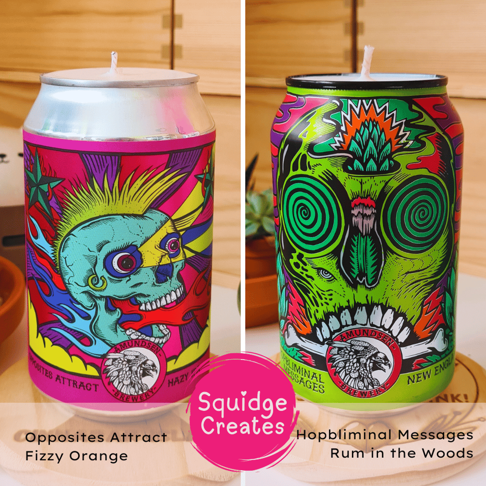 Image of Small Beer Can-dle