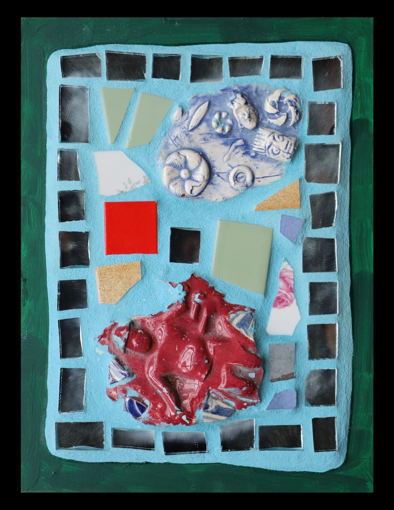 Image of Painted Bride Mosaic #25