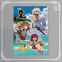 [KINGDOM HEARTS] - Sticker sheet