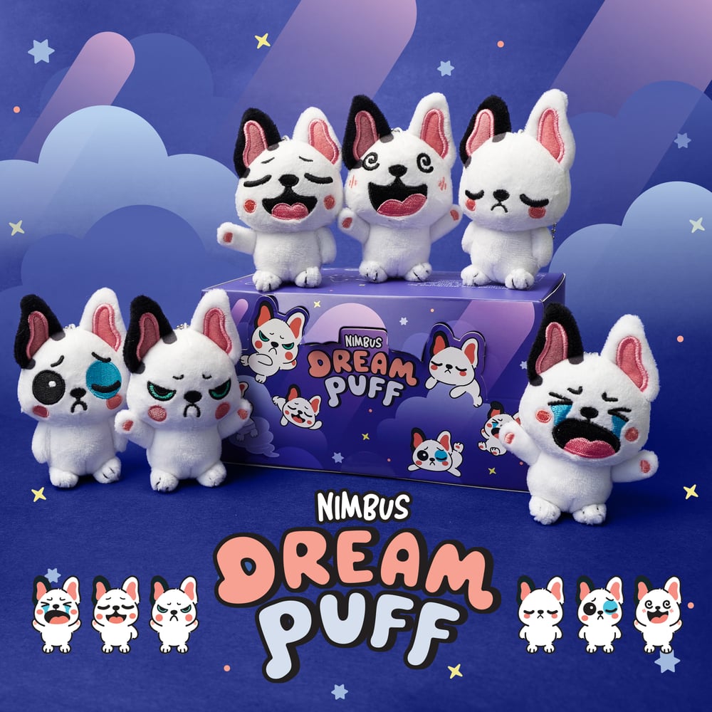 Image of NIMBUS DREAM PUFF BLIND BOX ASSORTMENT (SIX FIGURES)