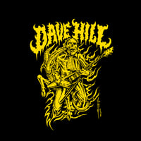 Image 2 of Dave Hill Yellow Skullface shirt by artist Tim Lehi