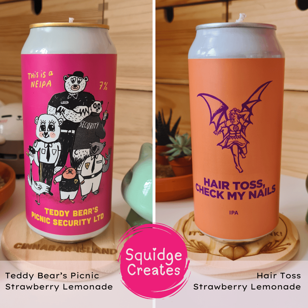 Image of Large Beer Can-dle