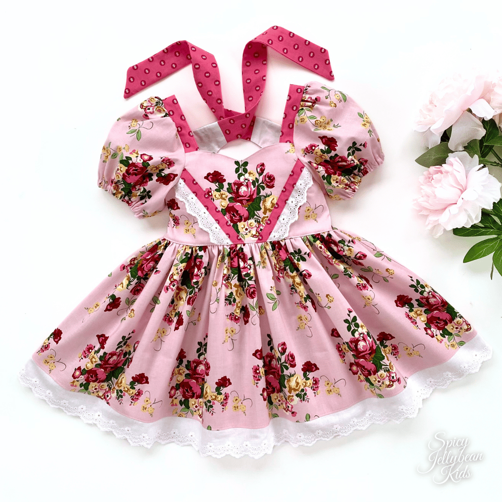 Image of Buttercups and Roses Dress