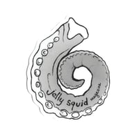 Jelly Squid Logo Sticker (3")
