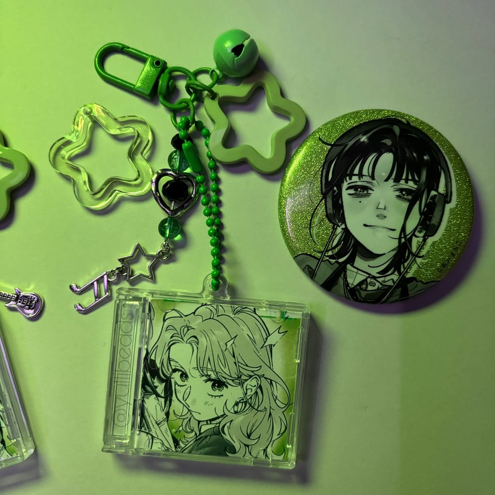 Image of TGSWIIWAGAA CD Keychains (Pre-Order)