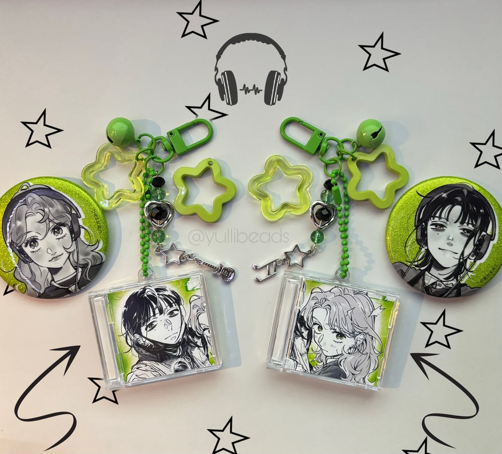 Image of TGSWIIWAGAA CD Keychains (Pre-Order)