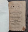 The History of the Devil, Ancient and Modern...With a Description of the Devil's Dwelling, by DeFoe