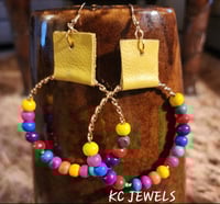 Color Bead Hoop