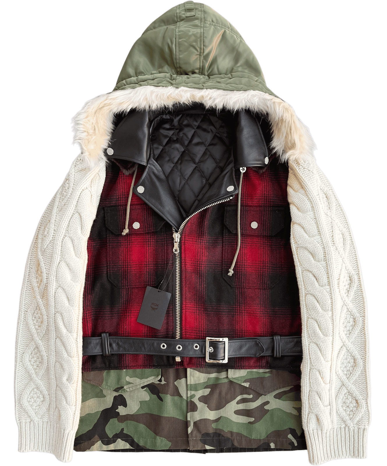 Phenomenon MCM ZIP Bomber Jacket Mcm Varsity Jacket Men'