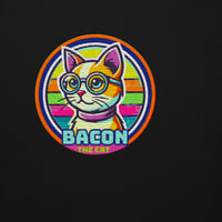 Image 2 of BACON THE CAT Embroidered Unisex Hoodie