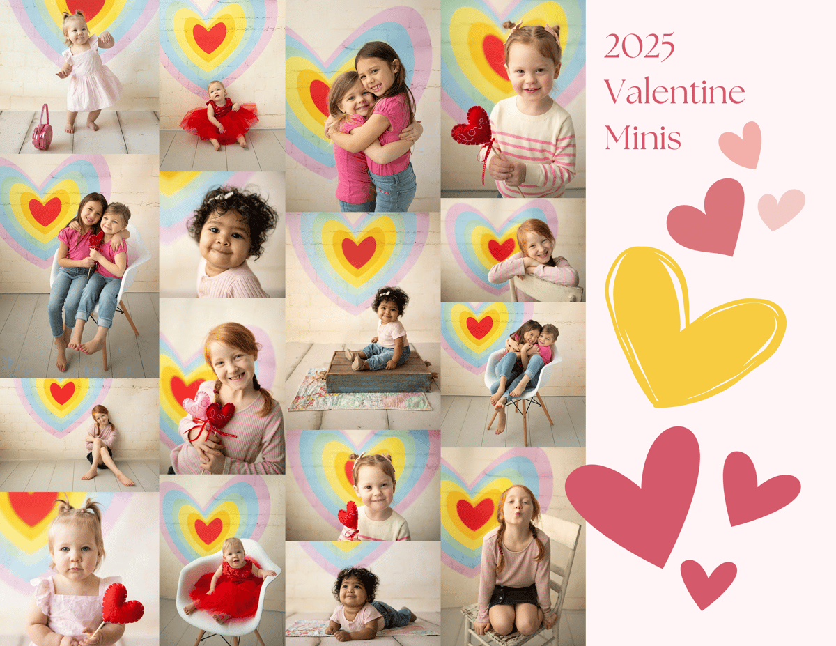 Image of 2025 Valentine's Mini Session ~ Studio