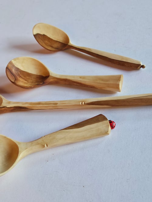 Image of Spalted Pear Soulspoons