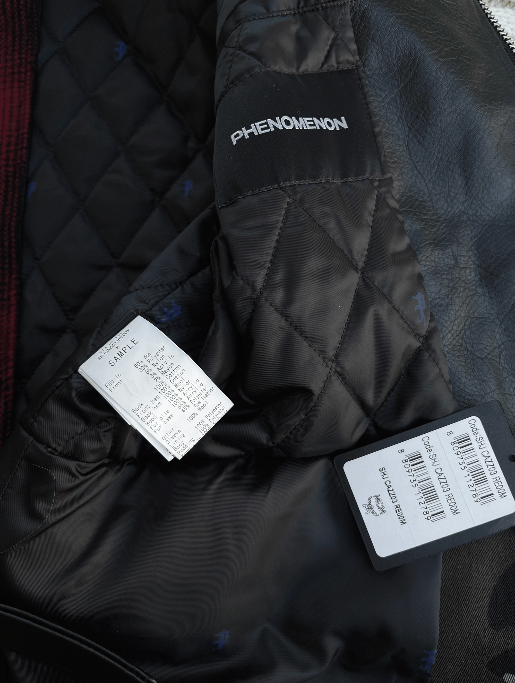 Phenomenon x MCM SAMPLE Mix Jacket - M | neverlandsupply Phenomenon x MCM SAMPLE Mix Jacket - M | neverlandsupply