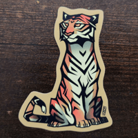 Image 3 of Bengal Tiger - Stickers