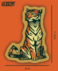 Image 2 of Bengal Tiger - Stickers