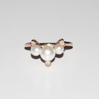 Image 2 of Pearl Blossom Ring