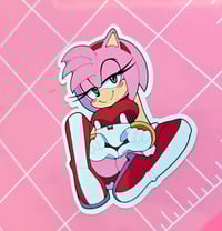 Image 1 of Panty Girl Amy (2.6in Sticker)