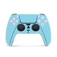 baby blue ps5 controller skin 