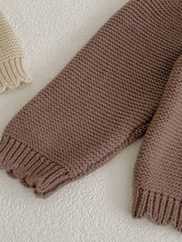 Image 3 of Sweater Cardigan Light Brown