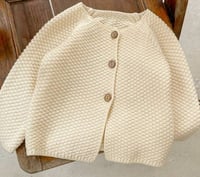 Image 1 of Sweater Cardigan Creme