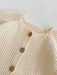 Image 2 of Sweater Cardigan Creme