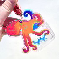 Octopus Enrichment 3” Shaker Charm