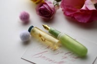 Image 2 of Lemon flower, navy, lime : pocket pen