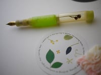 Image 3 of Shimmery Lime Nature : fountain pen