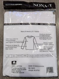 Image 4 of Nona-T Long Sleeve Crew Shirts - 3 Pack