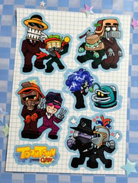 Image 1 of Toontown: Corporate Clash - Sticker Sheet