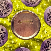 Image 2 of ✦ Biblically Accurate Moth ✦ Button Pin ✦