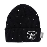 “PB” Knitted Wool Hat