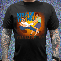 Image 2 of HANK WHO LAUGHS LAST SHIRT