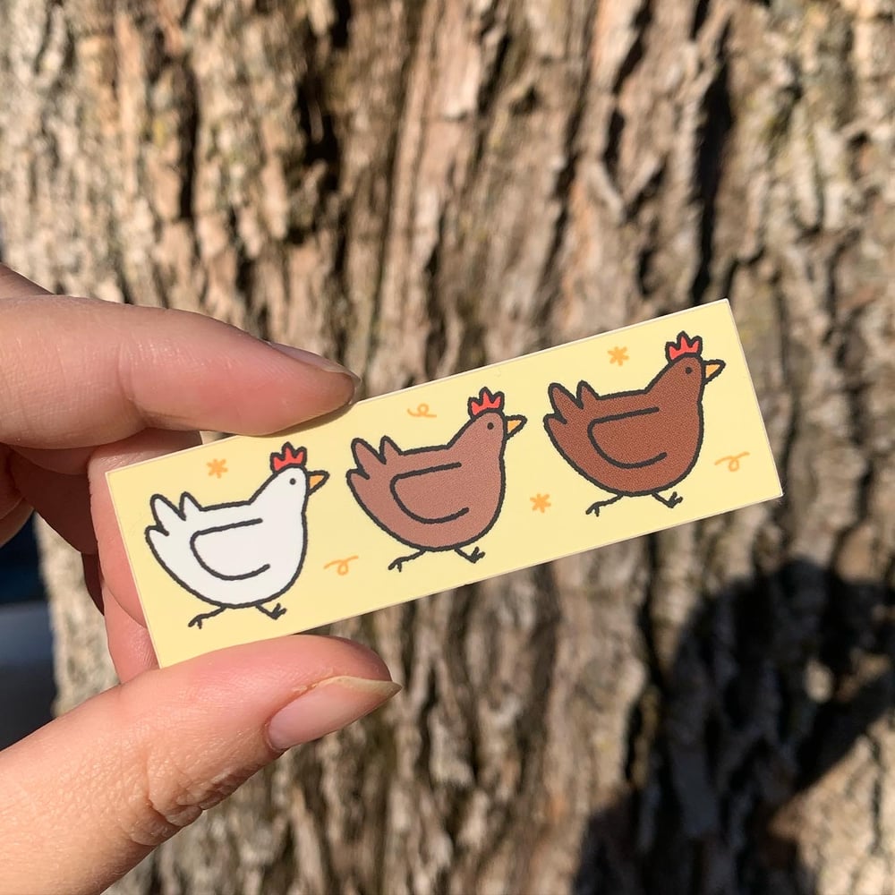 Image of Chickens Sticker