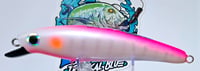 60g White, Pink Top & Bottom Minnow