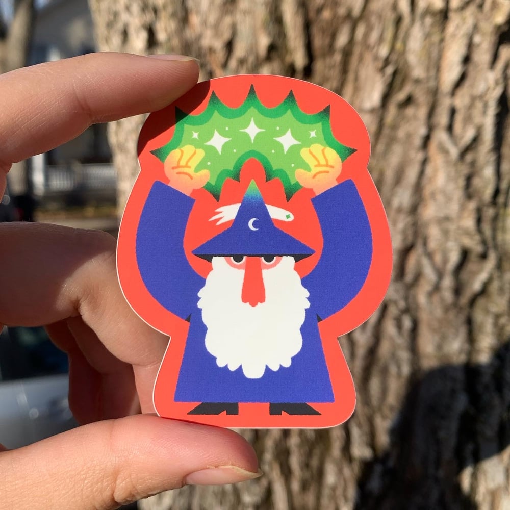 Image of Wizard Sticker