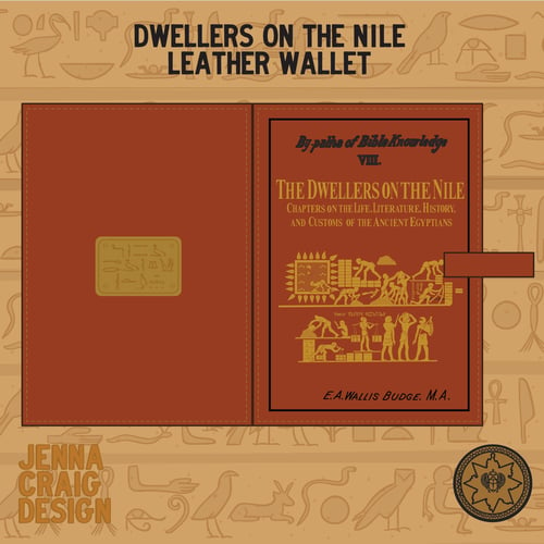 Image of *PRE-ORDER* Dwellers on the Nile Book wallet 