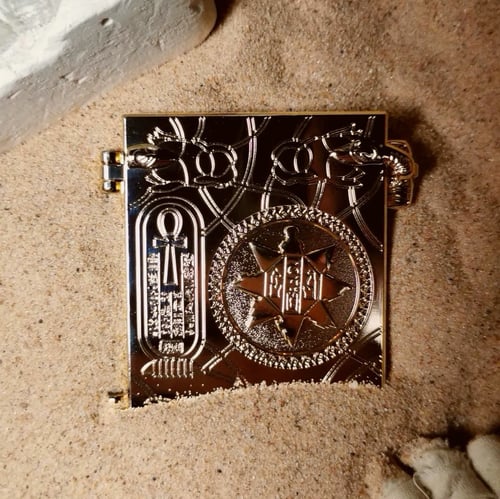 Image of *SINGLE* Book of the Dead Pin/Book of the Living Pin