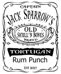 Jack Sparrows Label Electronic File