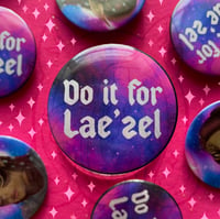 Image 2 of ✦ Lae’zel BG3 ✦ Button Pins ✦