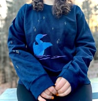 Image 1 of Starry Night Loon Sweatshirt