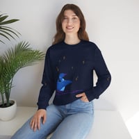 Image 4 of Starry Night Loon Sweatshirt